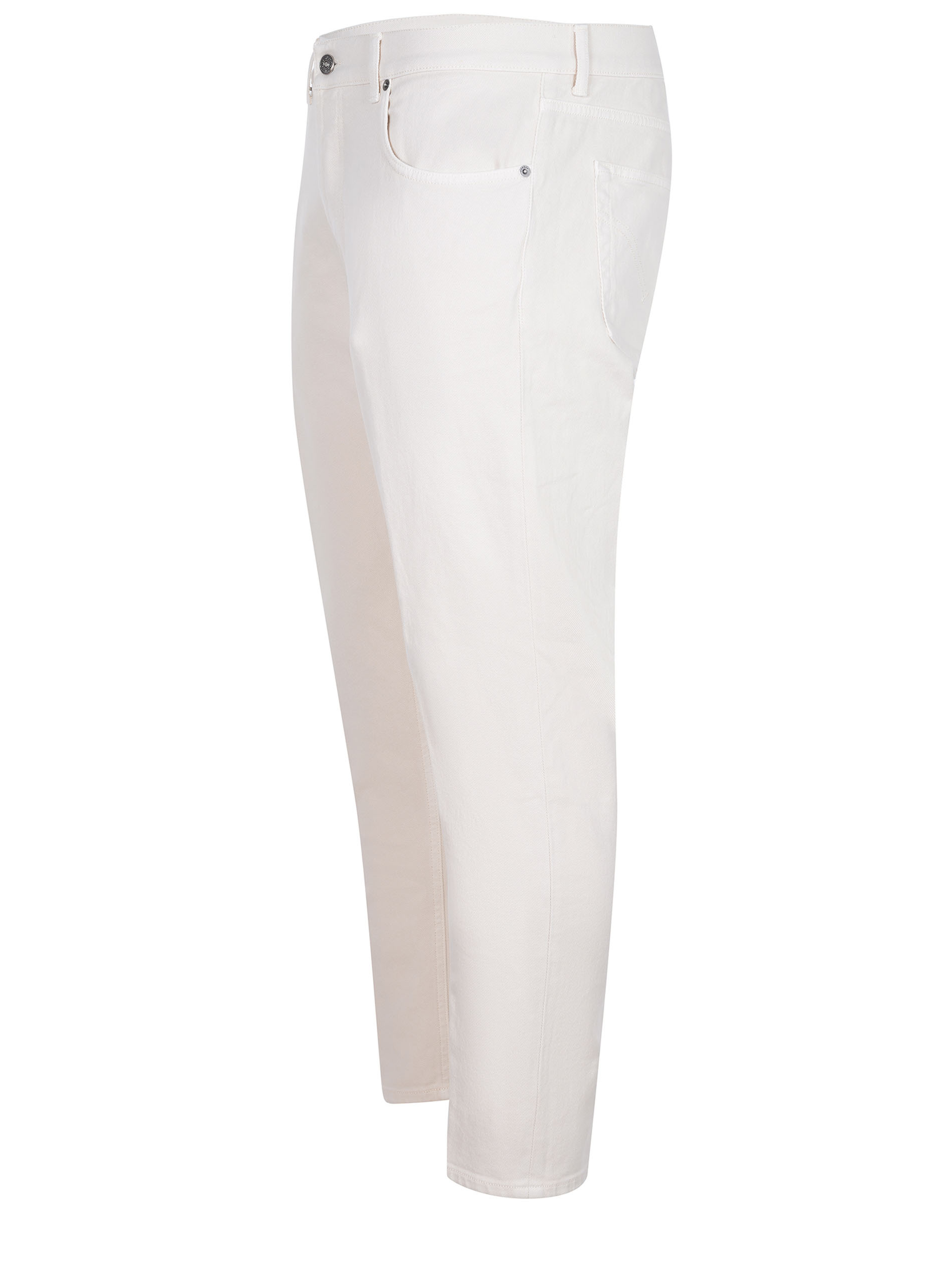 Dondup Multi-pocket Jeans In White