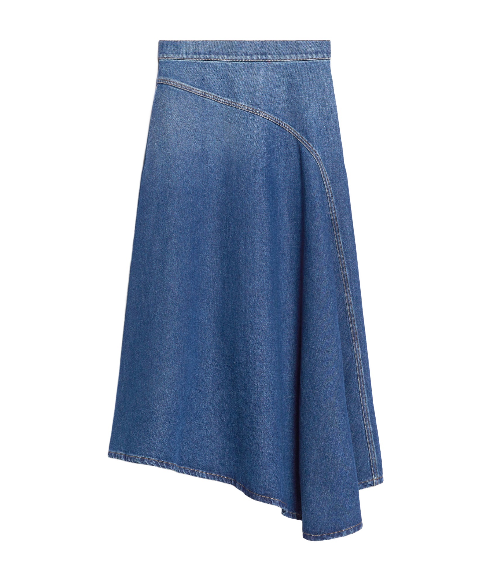 WEEKEND MAX MARA WEEKEND MAX MARA DENIM LUANA MIDI SKIRT