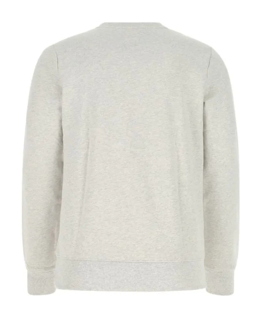 A.p.c. Logo-print Sweatshirt In White