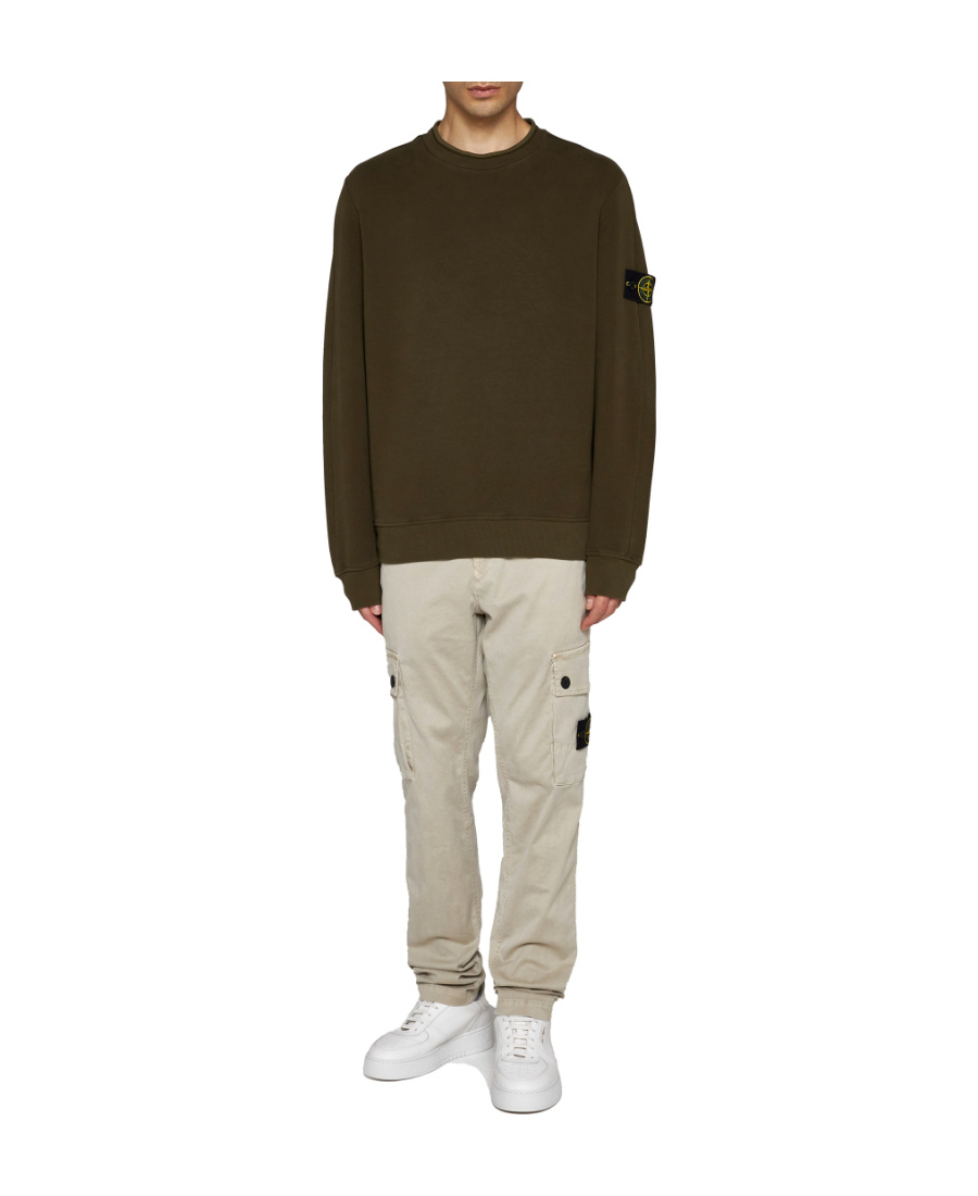 Stone Island Sweaters In Green