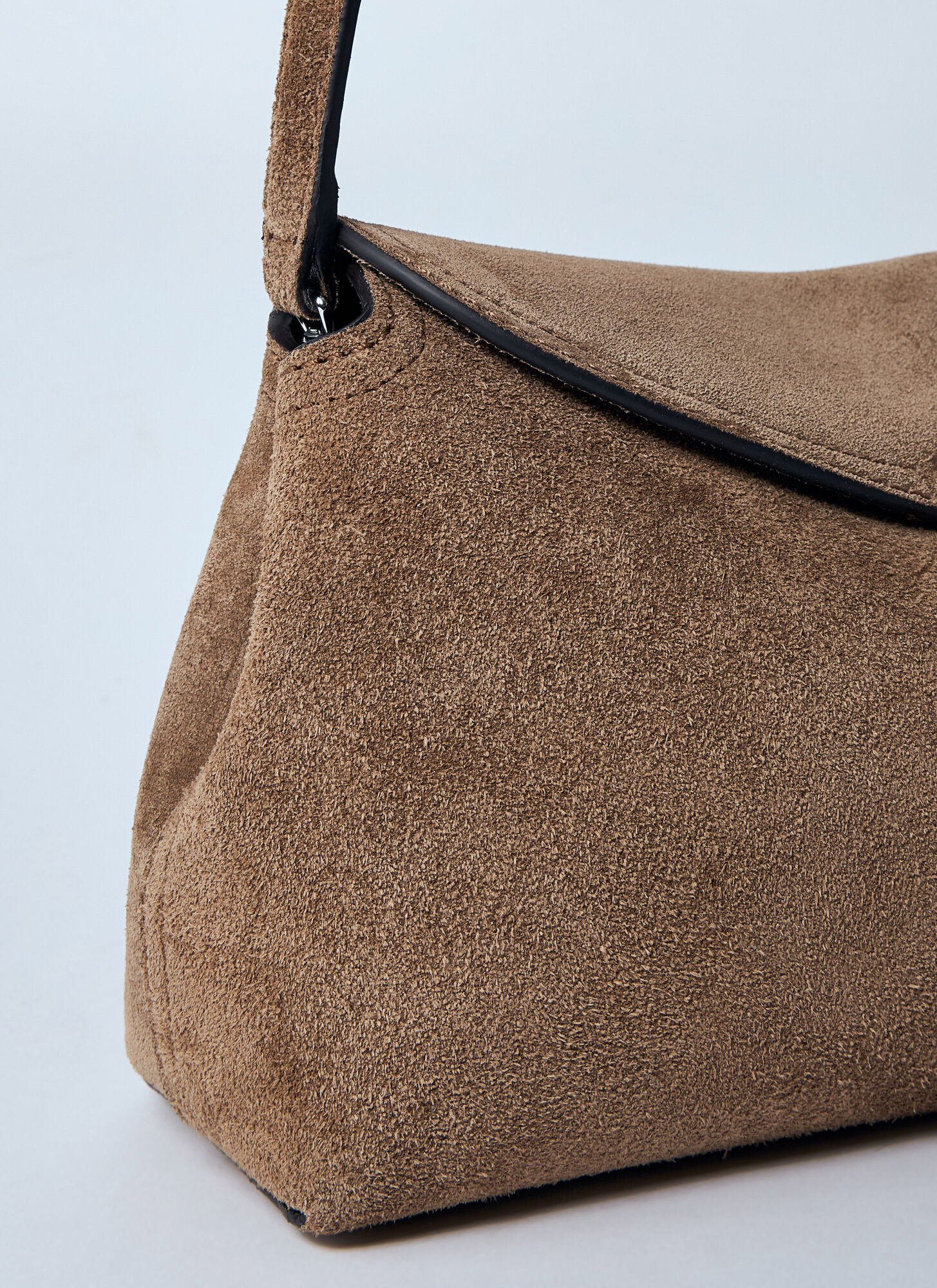 Totême T-lock Shoulder Bag In Brown