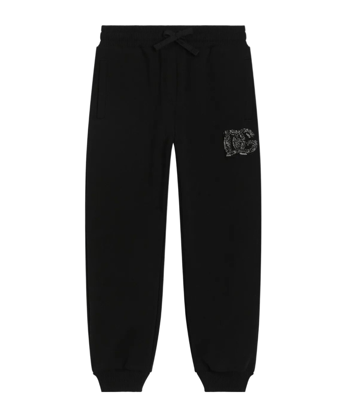 Dolce & Gabbana Logo-detail Track Pants In Black
