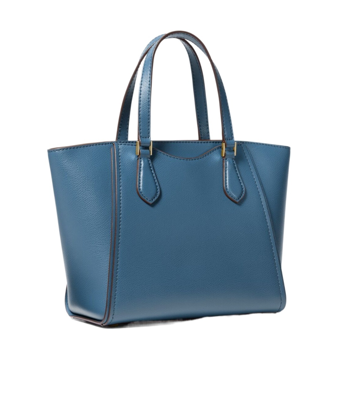 Michael Kors Michael Large Leather Tote In Blue