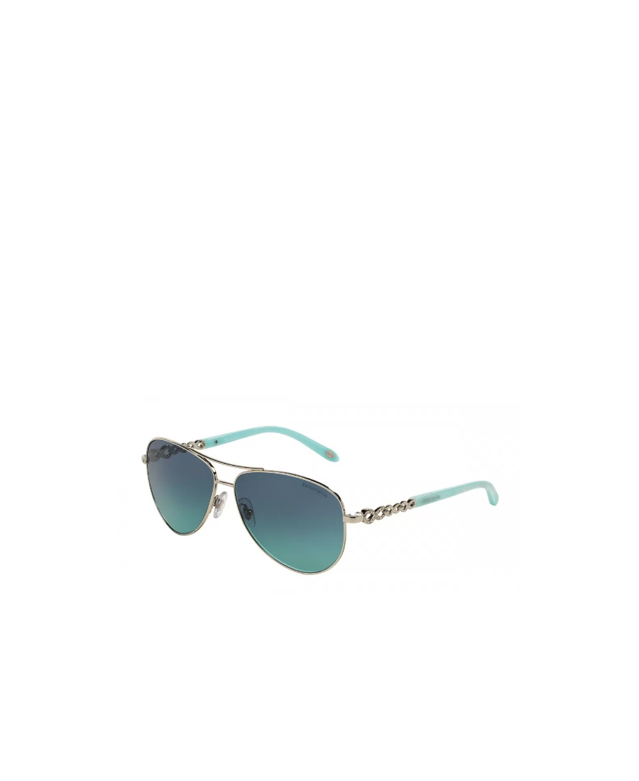 Tiffany & Co Color Matching Logo Sunglasses In Blue