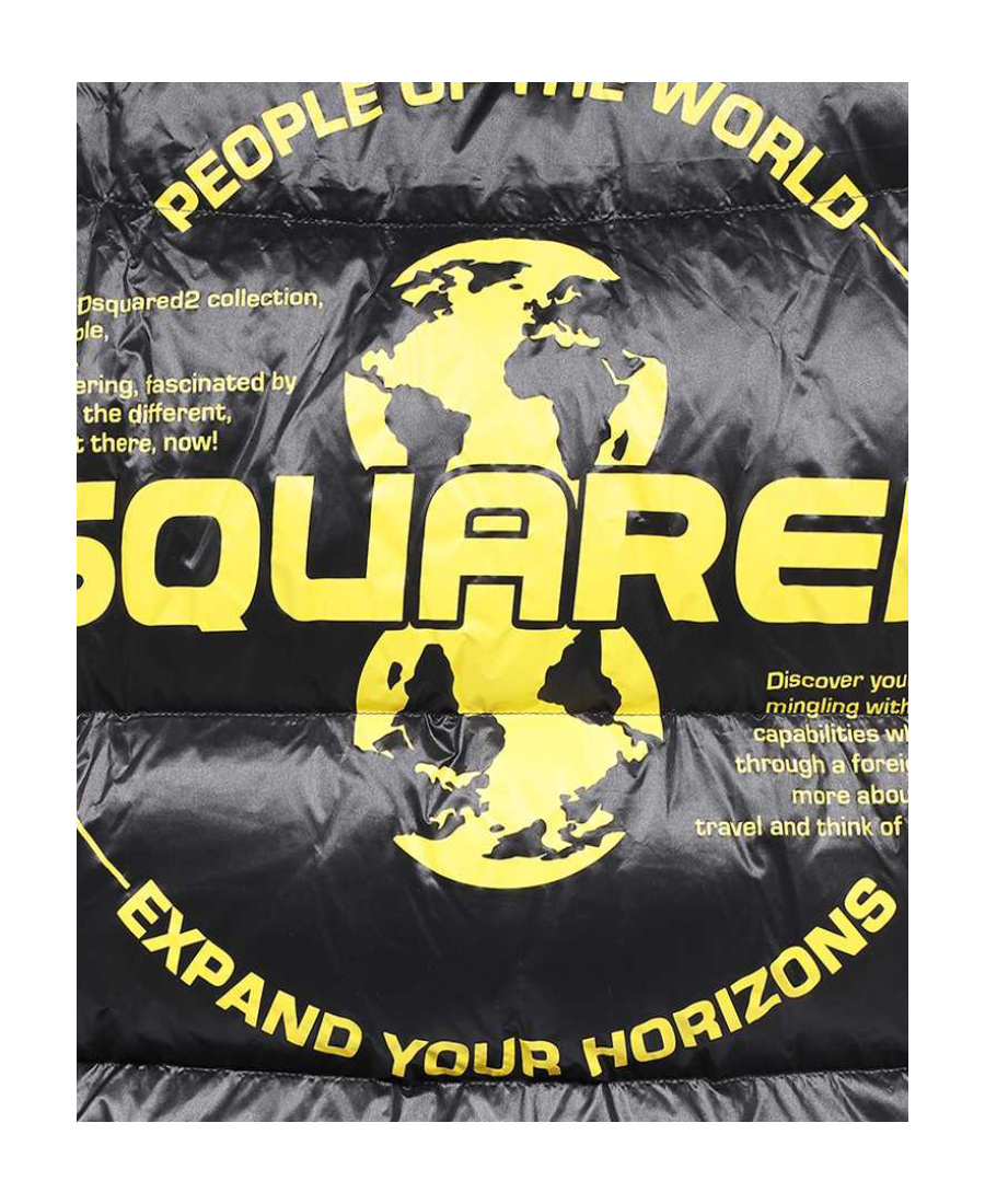 Dsquared2 Kaban Logo-print Padded Jacket In Pink