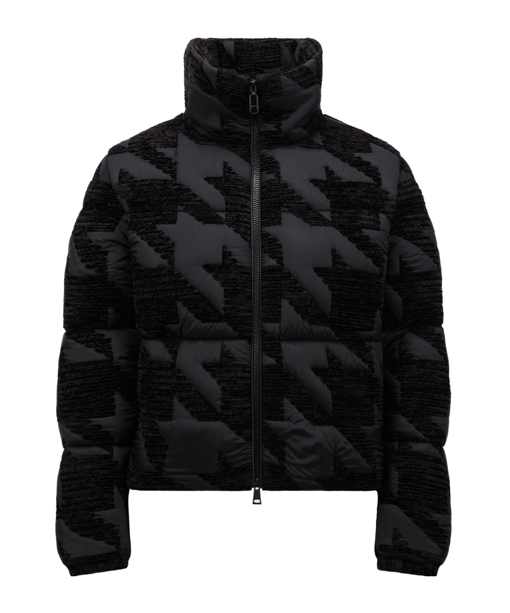 Moncler Evandra Cropped Down Jacket In Black