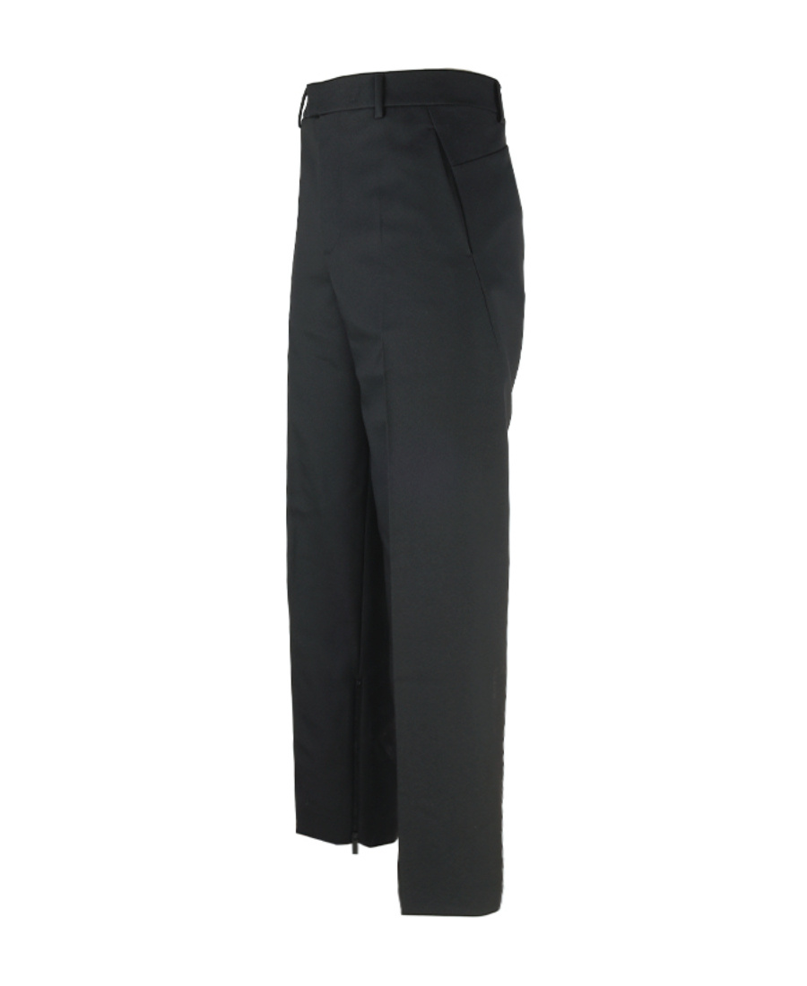 Off-white Logo-embroidered Tailored Trousers In Black