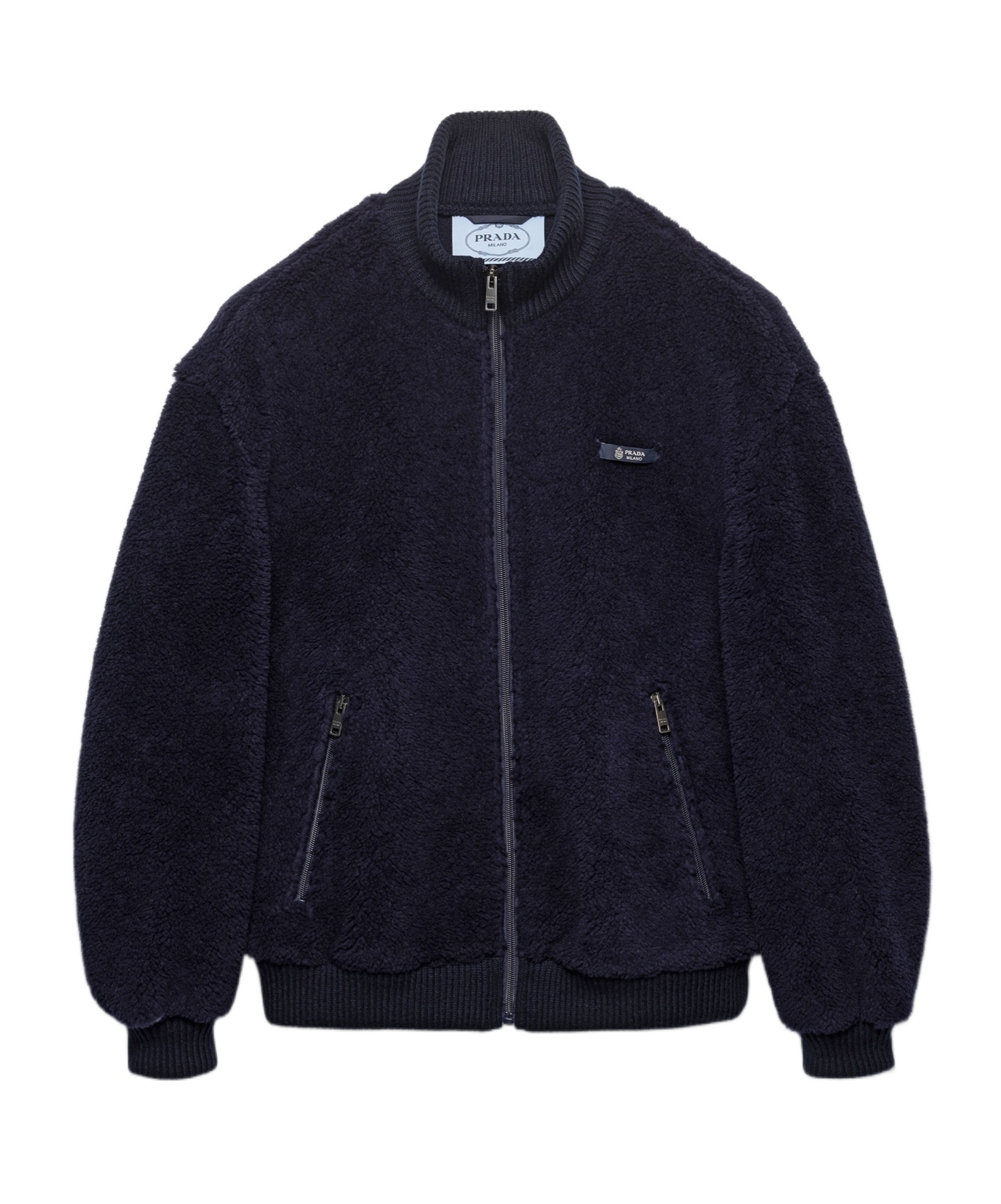 Prada Fleece Jacket In Multi