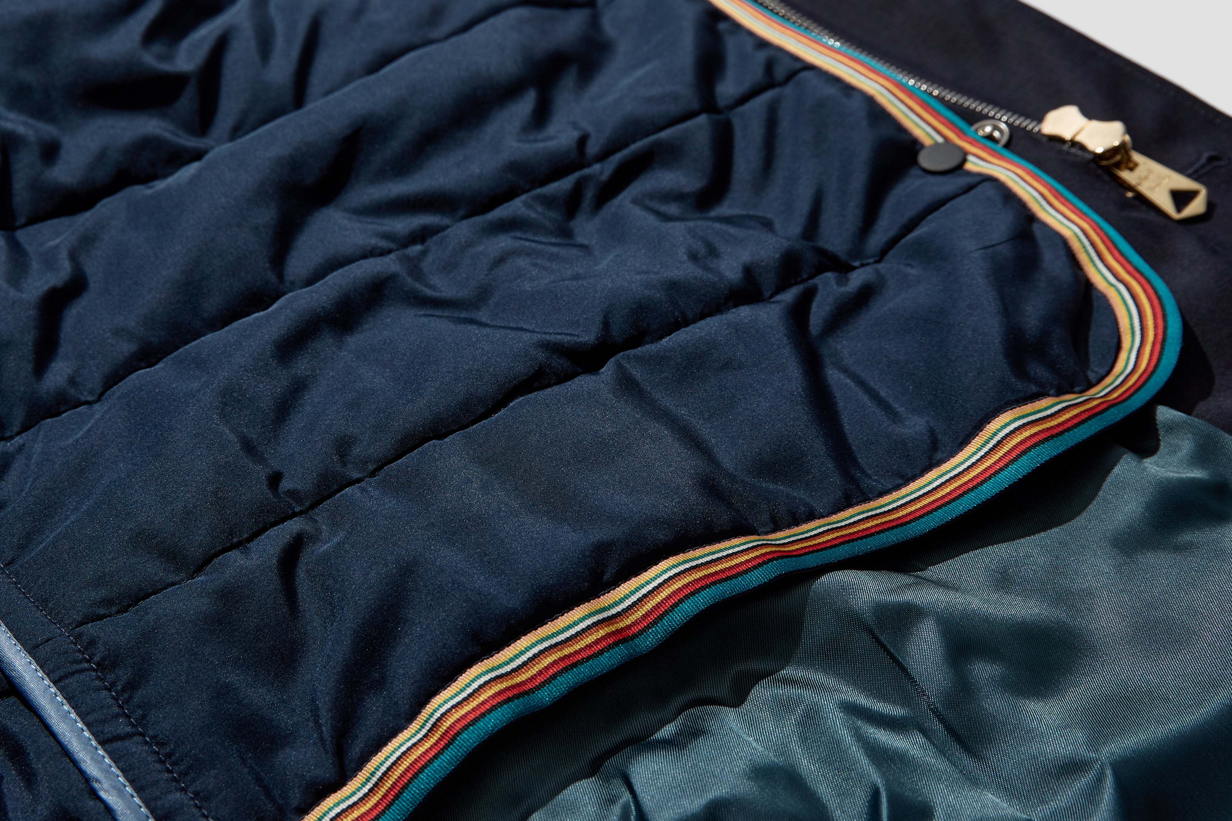 PAUL SMITH CLASSIC-COLLAR COTTON TRENCH-COAT