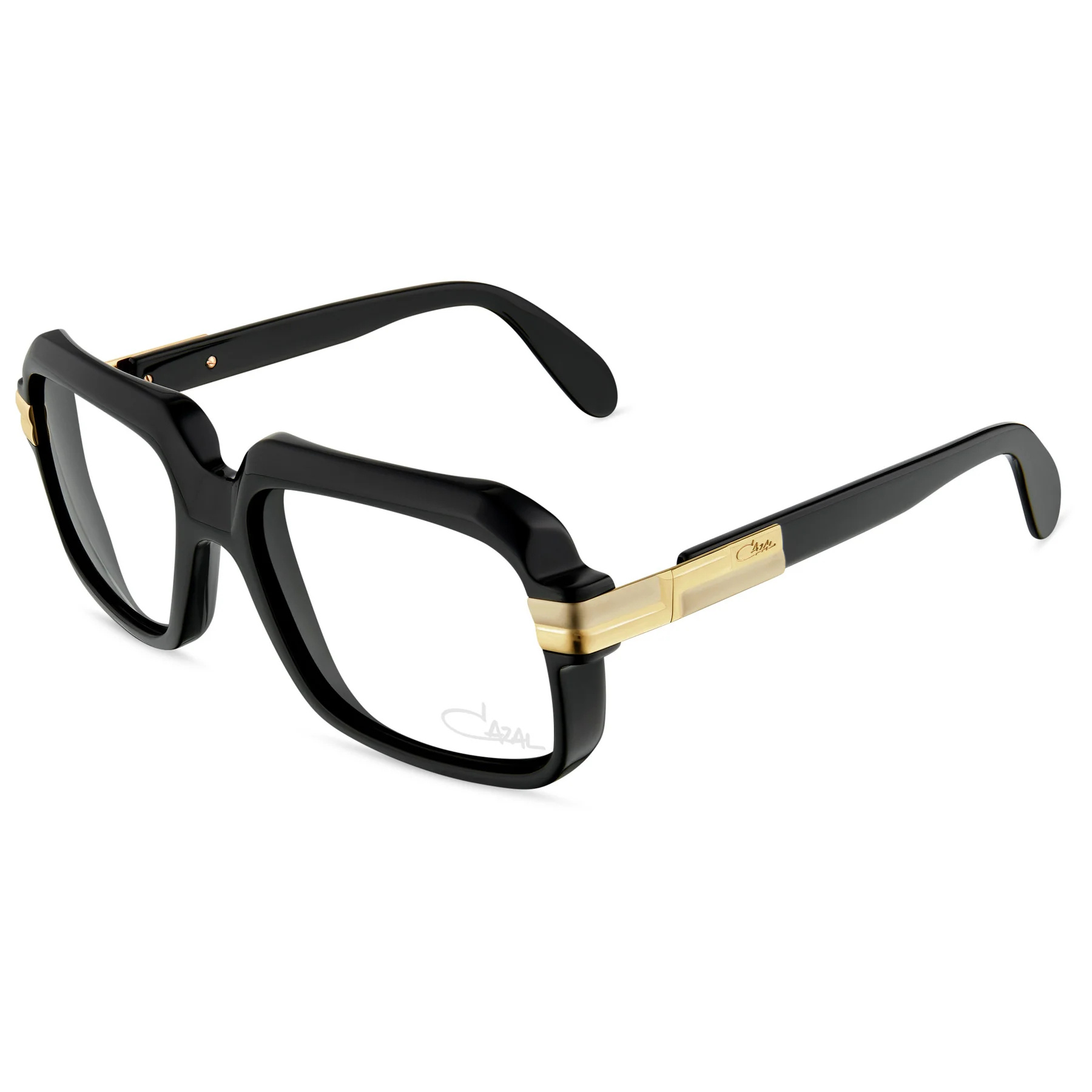Cazal Full Frame Plain Mirror In Black
