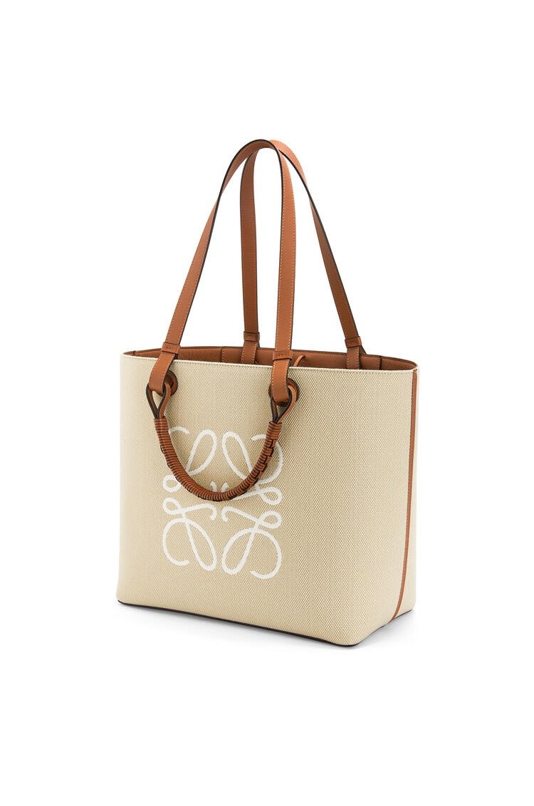 Loewe Medium Anagram Handbag In Nude