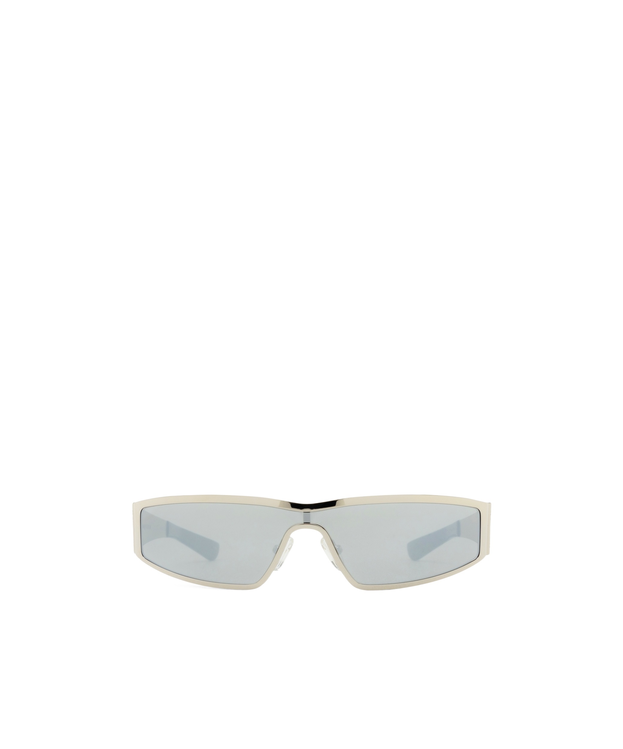 Alexander Mcqueen Eyewear Wraparound Rectangular Sunglasses In Green