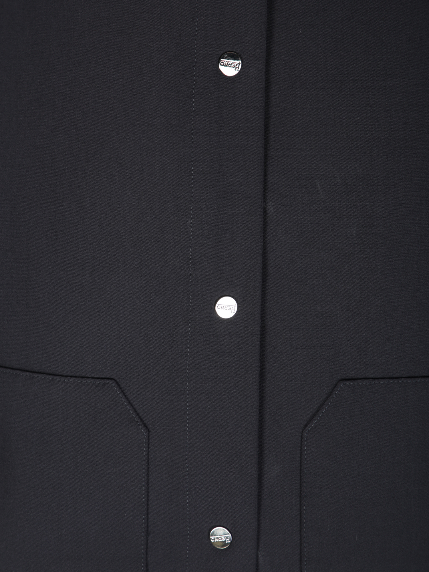 Herno Interlock Weave Shirt In Black
