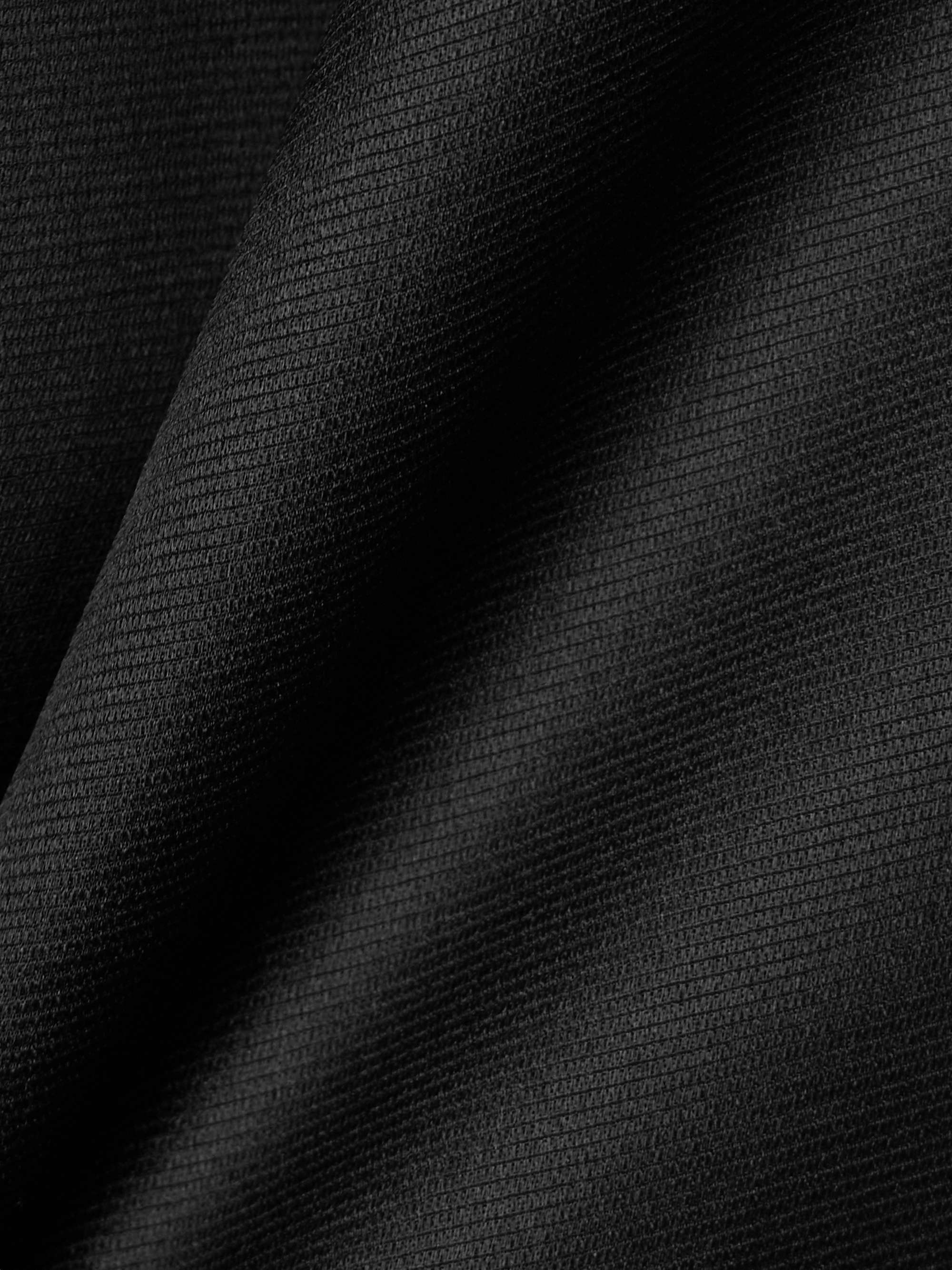 Khaite The Mags Silk Short Dress In Black