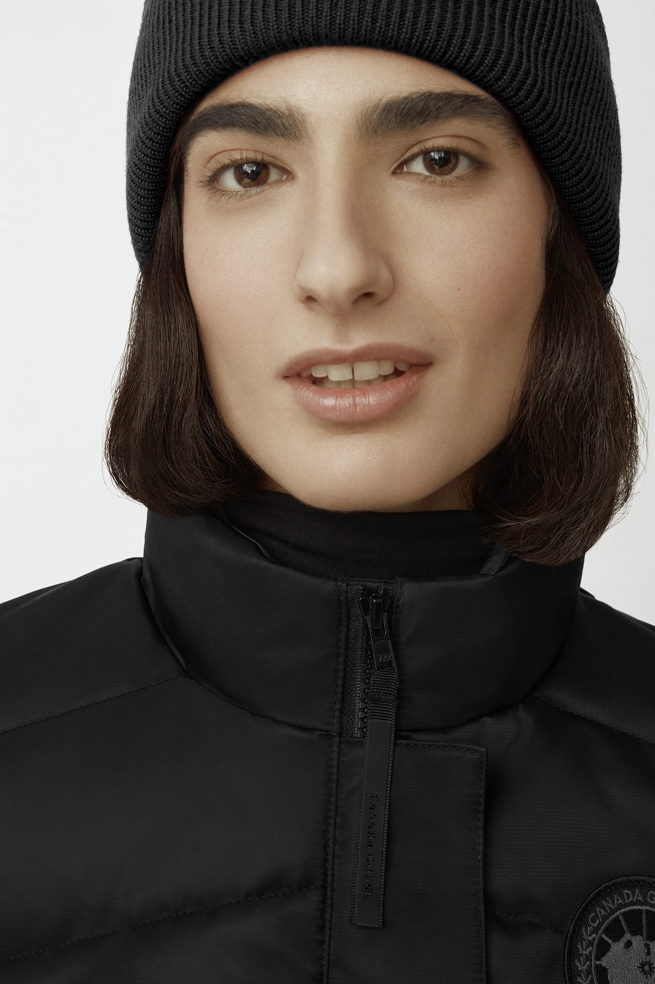 Canada Goose Freestyle Quilted Satin-shell Gilet In Black