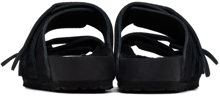 Tekla X Birkenstock Collaboration Uji Slides In Black