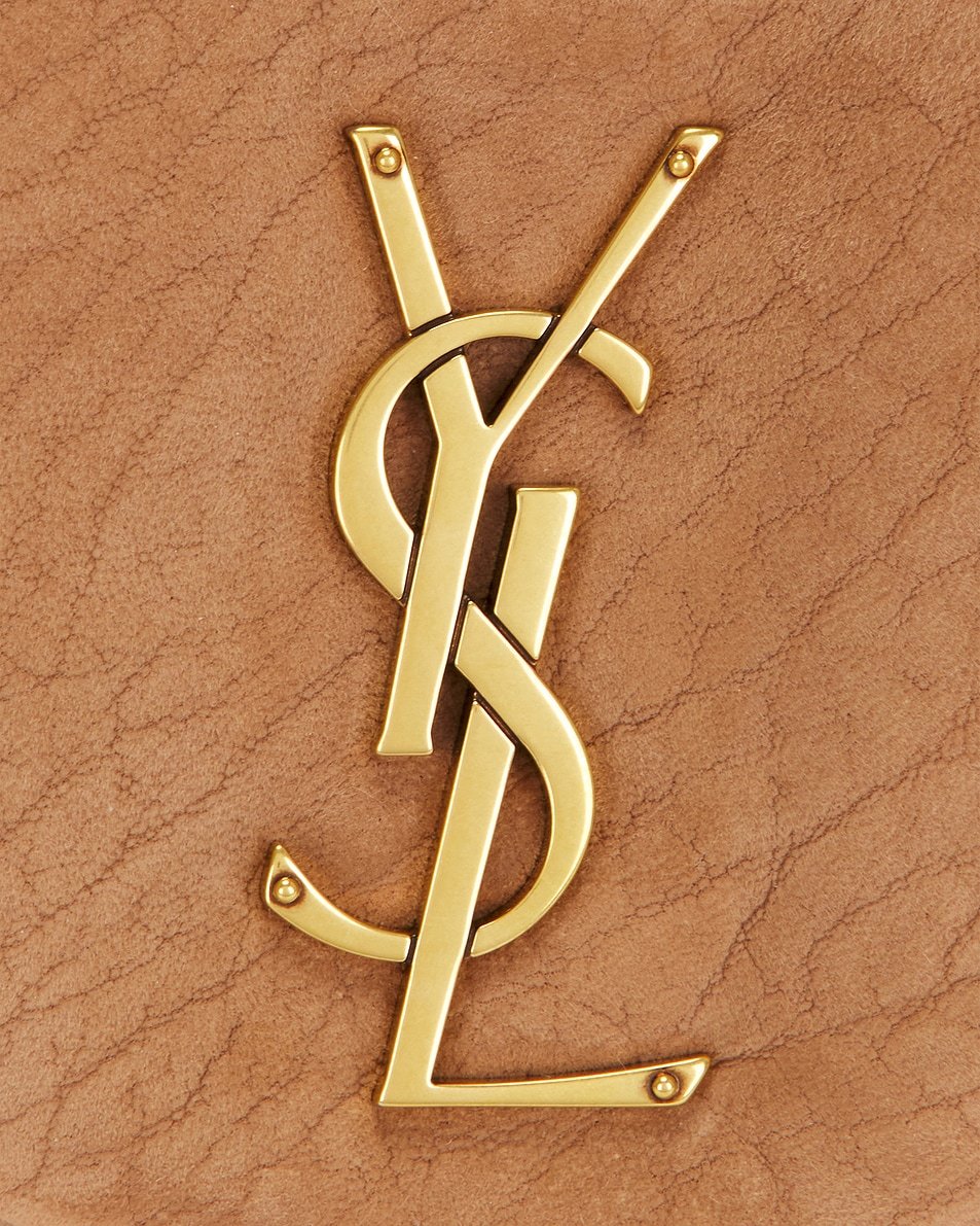 Saint Laurent Medium Calypso Shoulder Bag In Pink