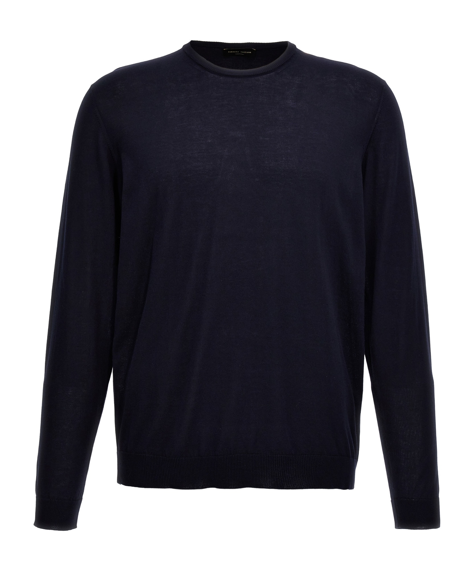 Roberto Collina Crew Neck Merino Wool Sweater