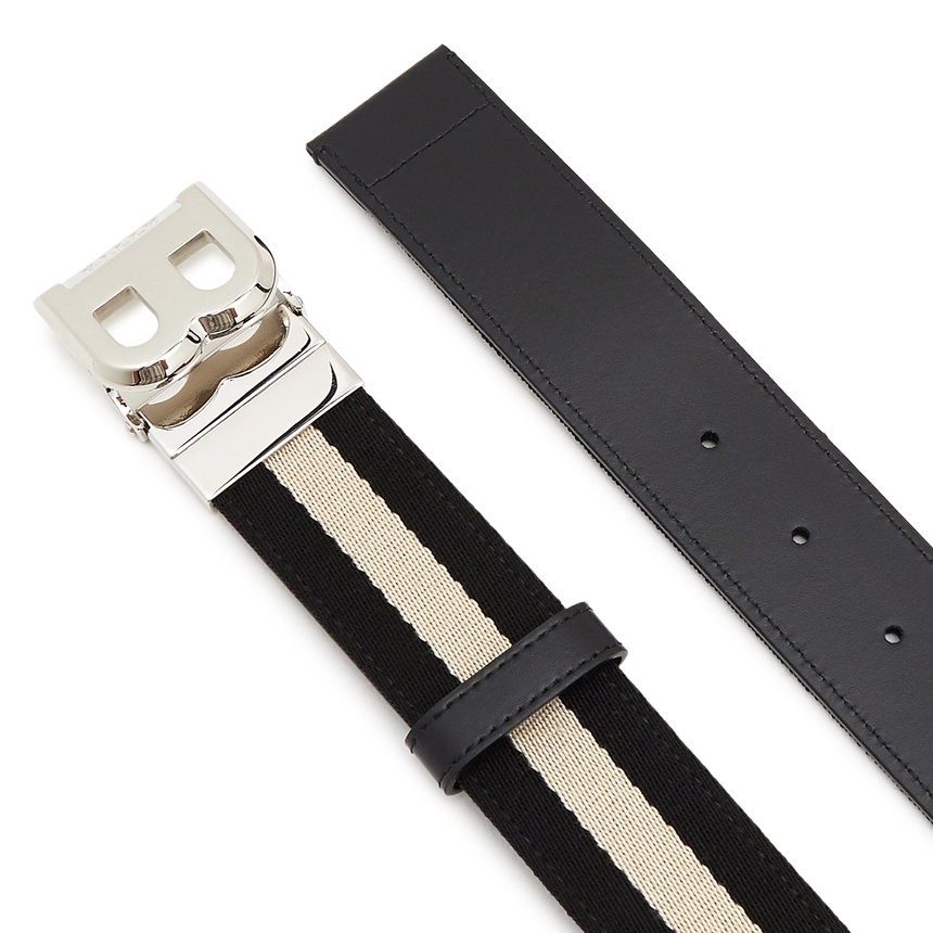 Bally Double-sided Belt In Black