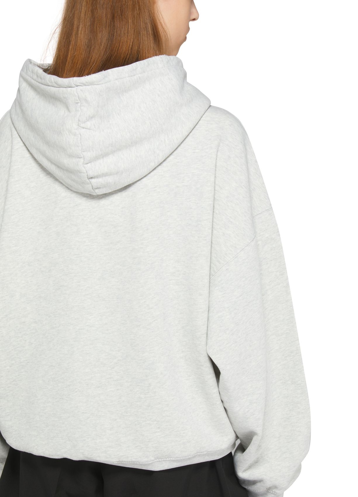 Shop Anine Bing Harvey Hooded Hoodie In White