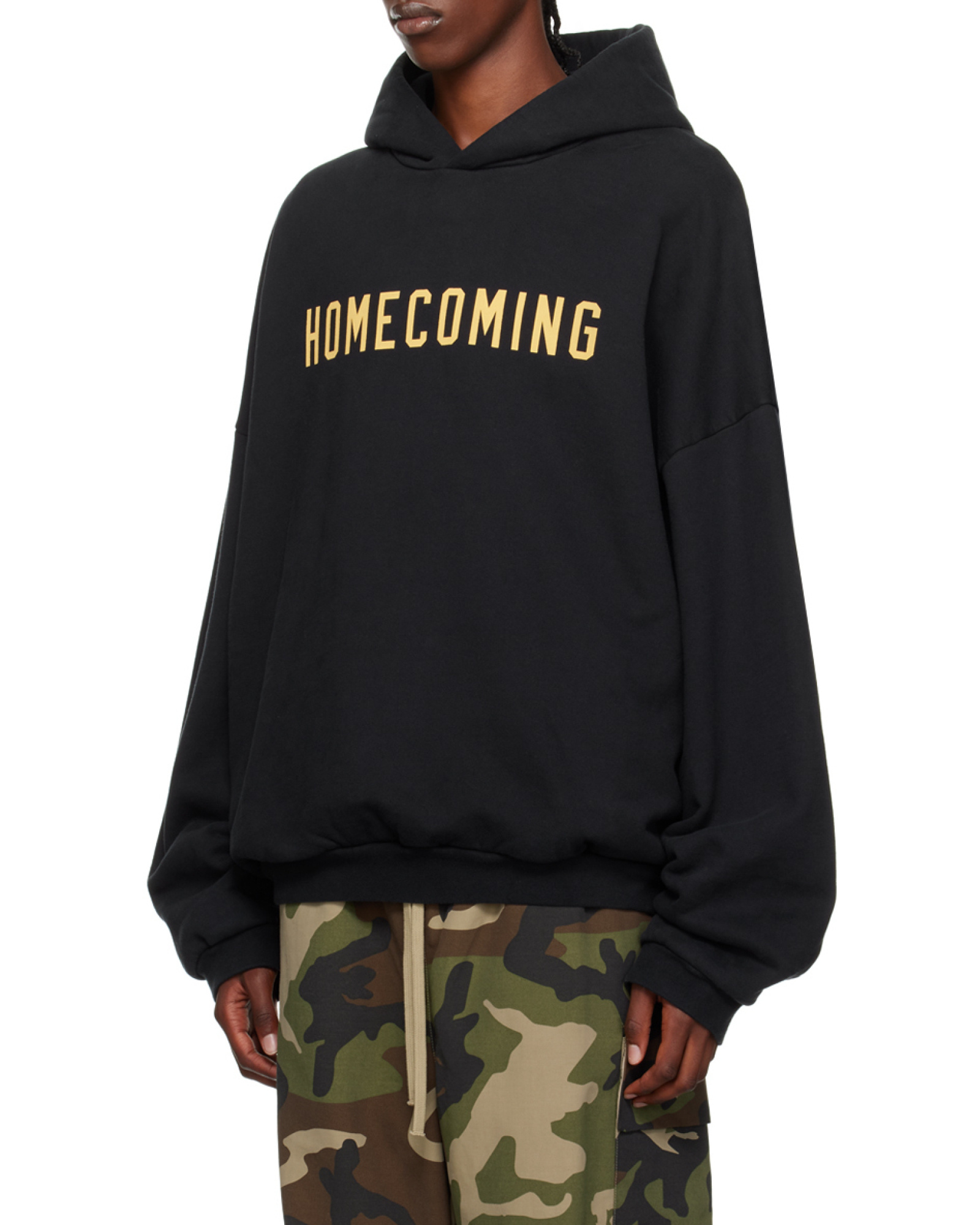 Essentials Slogan-print Hoodie