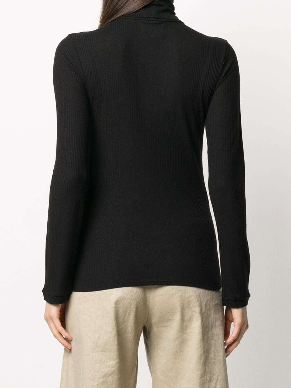 Loulou Studio Gallinara Turtleneck Sweater In Black