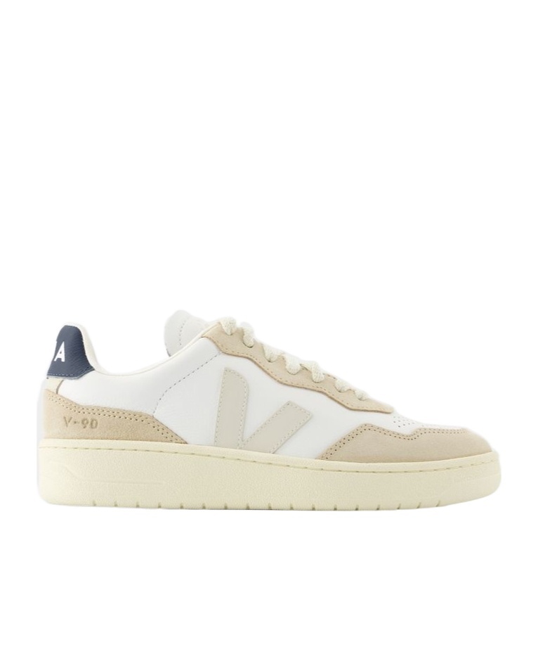 Veja Man Sneakers Beige Size 9 Leather In Neutral