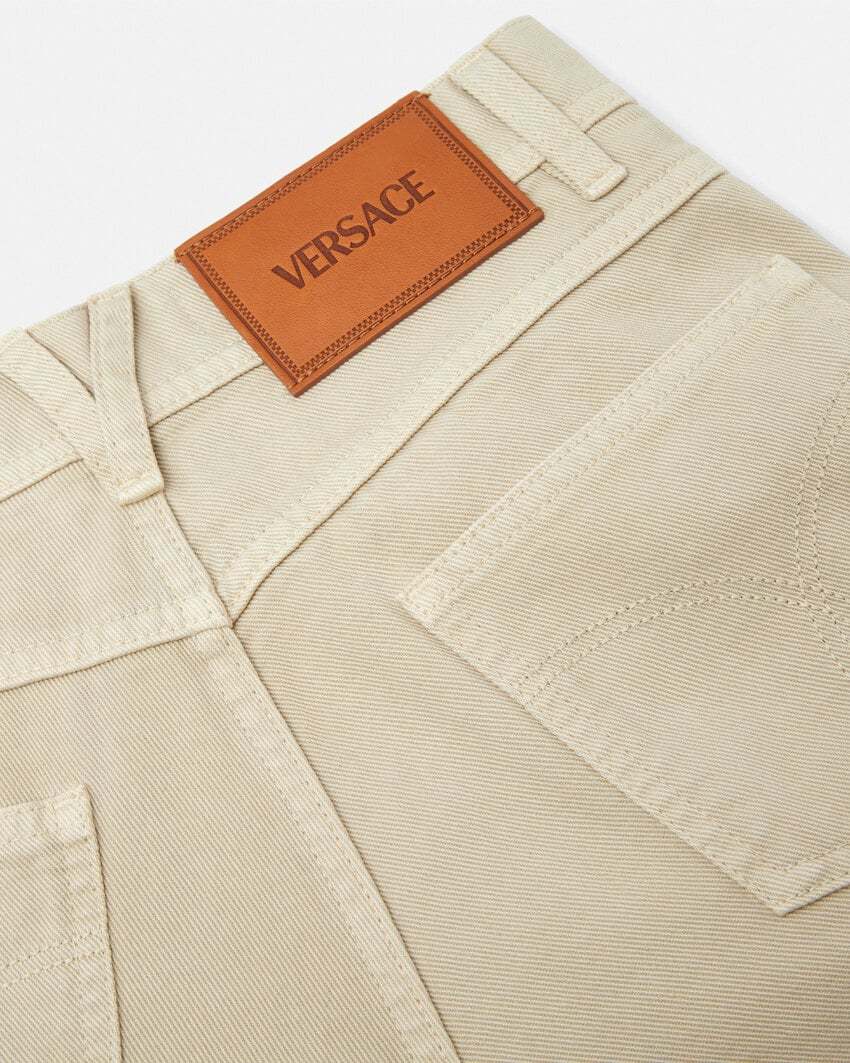 VERSACE COTTON CARGO JEANS