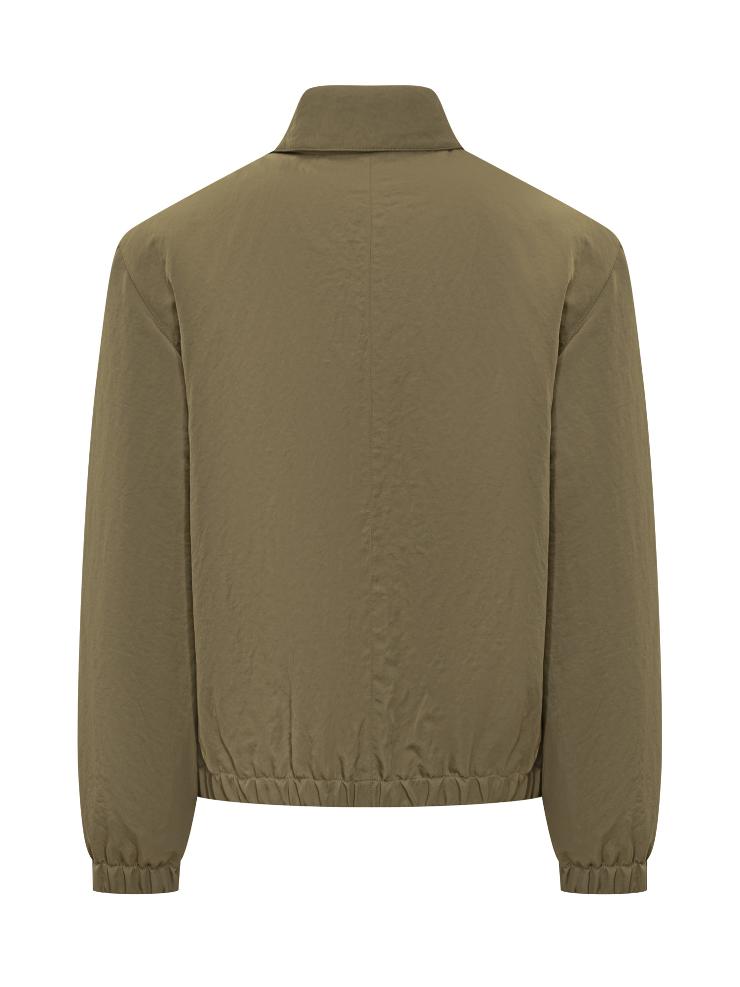 Ami Alexandre Mattiussi Long-sleeved Casual Jacket In Green