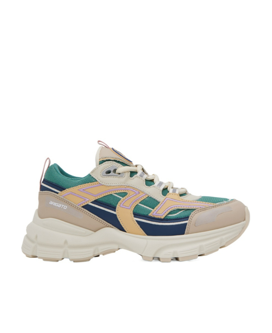 Axel Arigato Logo Logo Splicing Design Low-top Casual Shoes In Nude