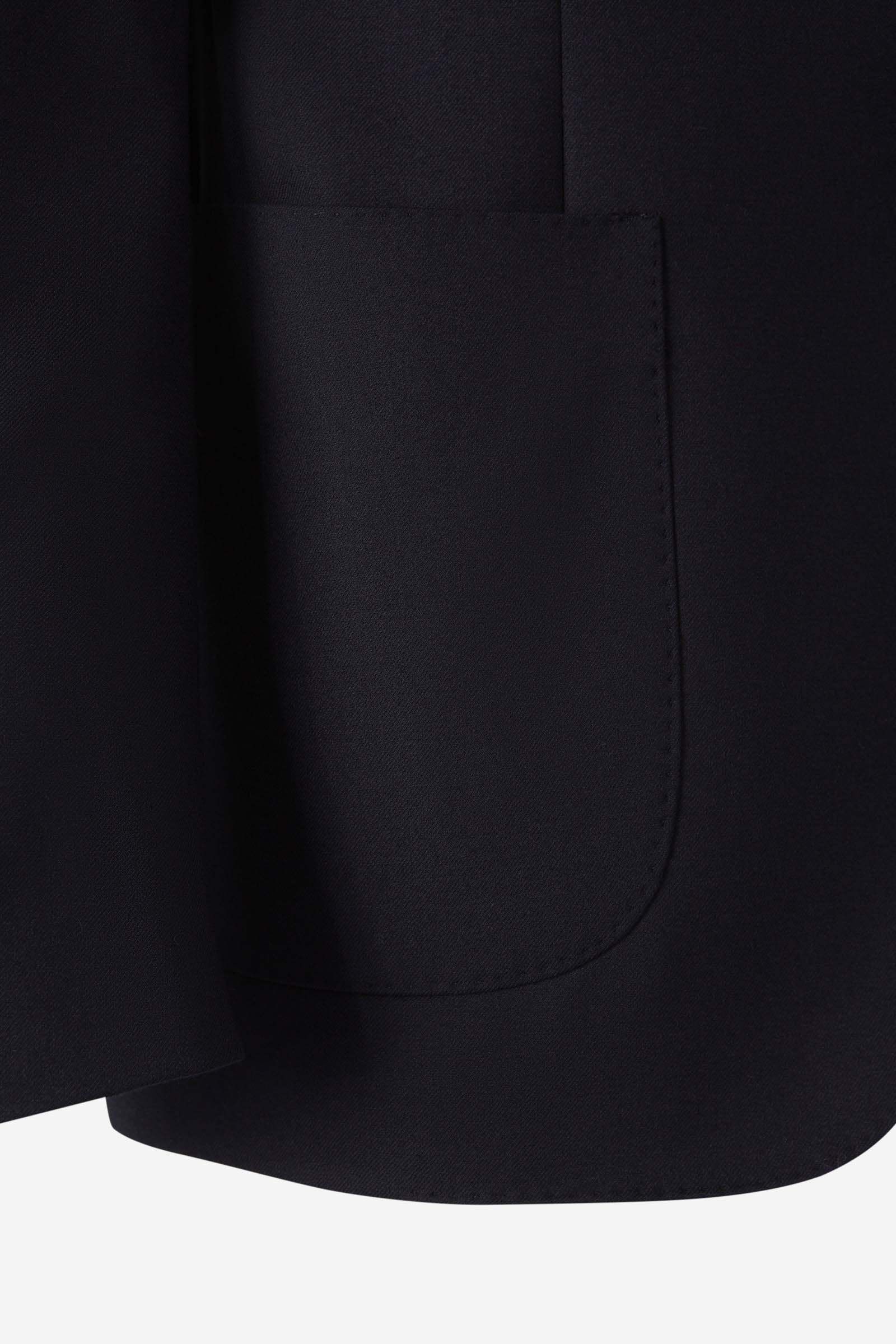 Lardini Long-sleeved Suit In Black
