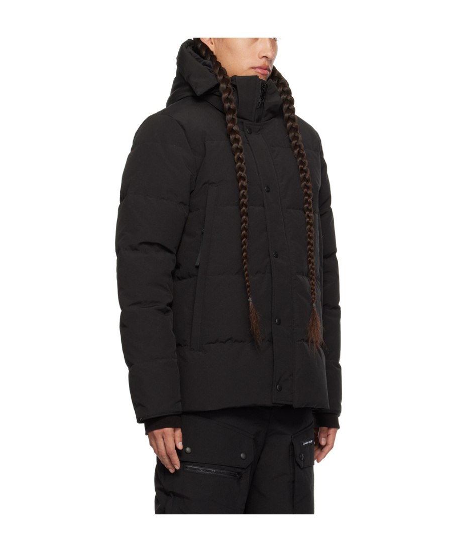 Canada Goose Wyndham Down Jacket In Black