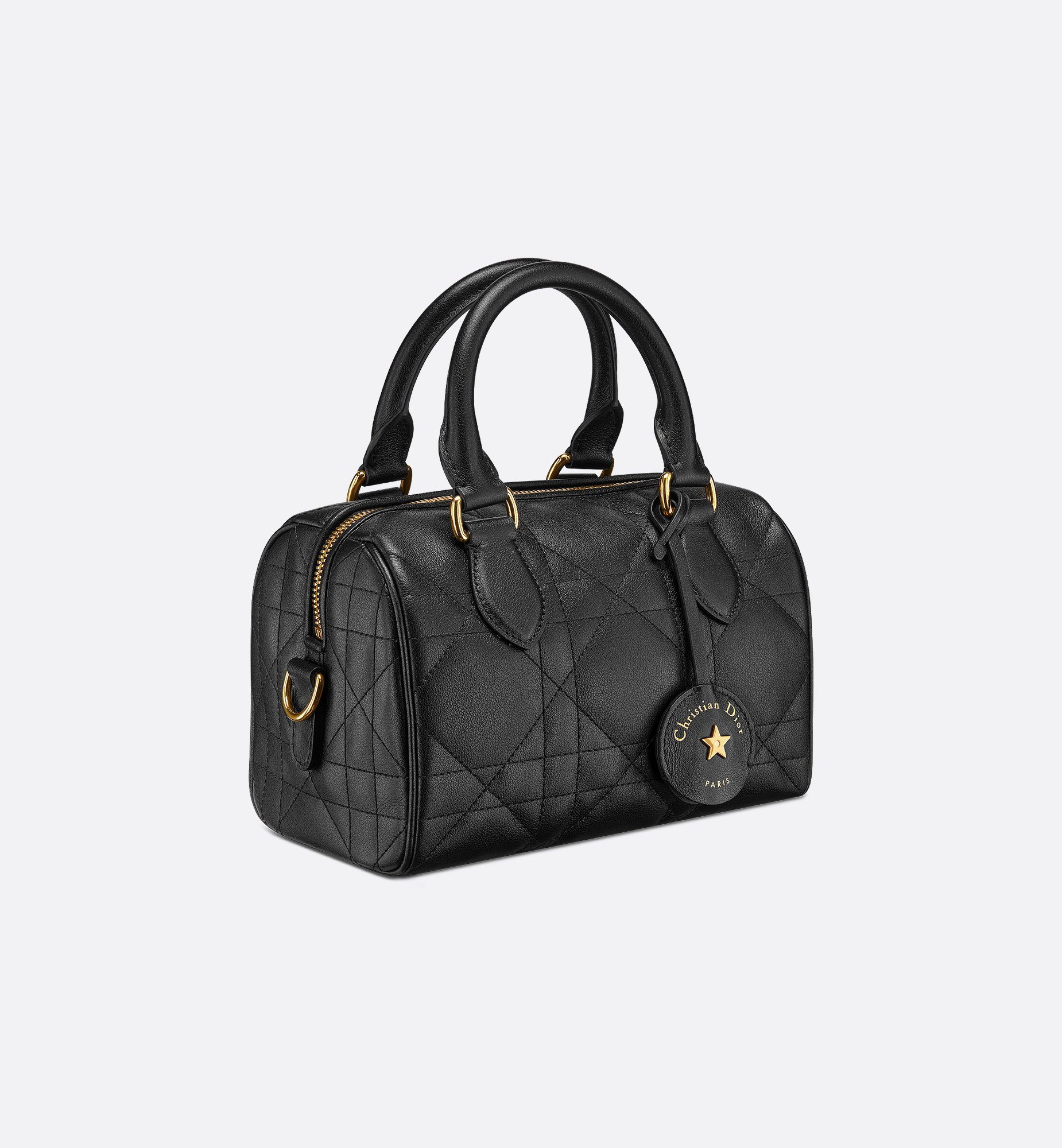 Dior Soft  Groove 20 Shoulder Bag In Black