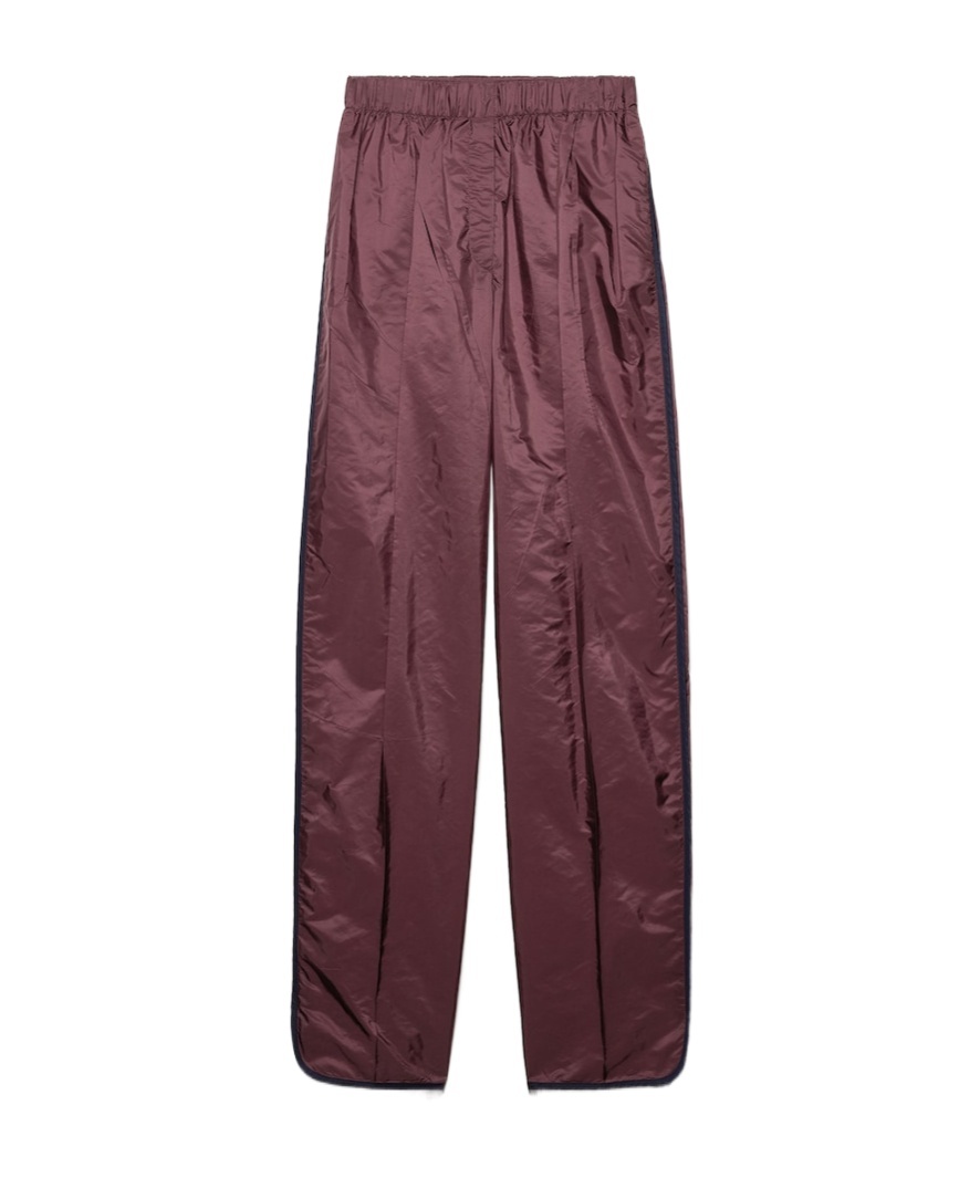 Prada Re-nylon Pants In Brown
