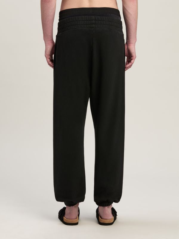 Palm Angels Logo-print Cotton Track Pants In Black