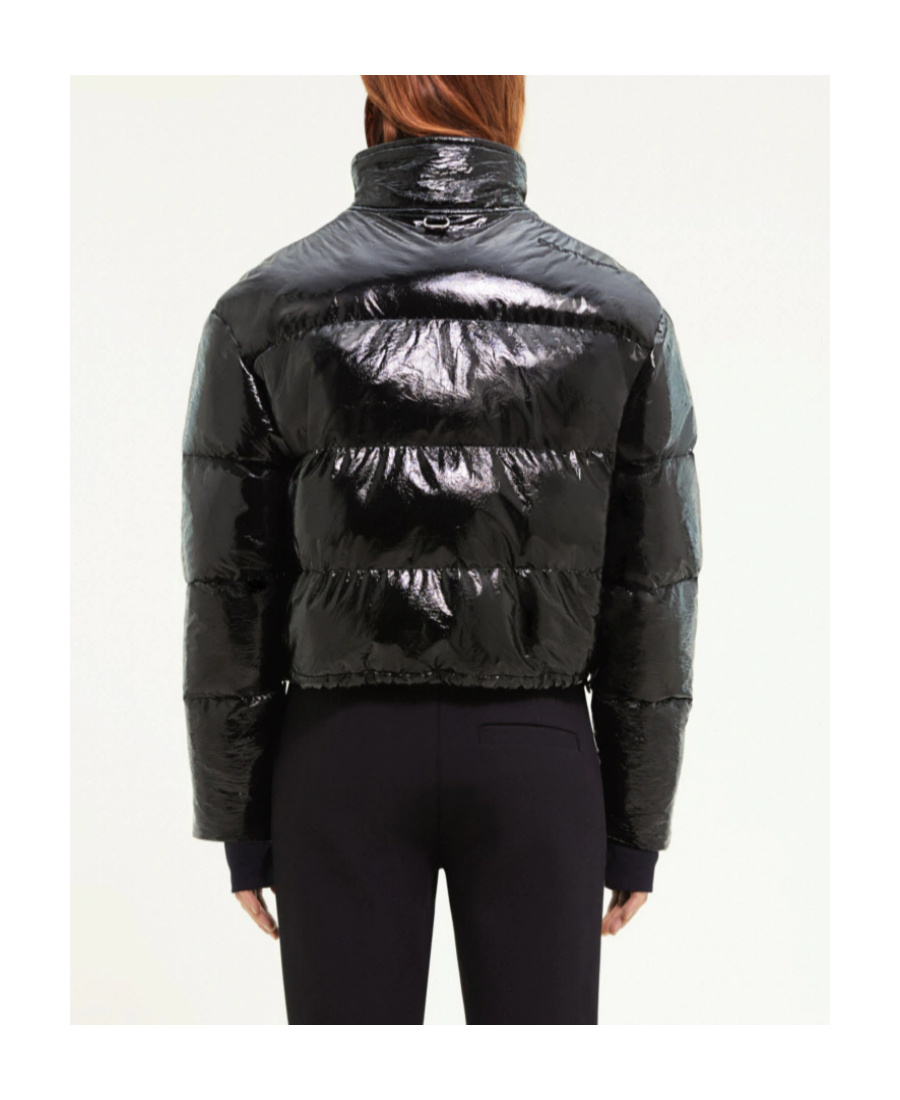 Courrèges Courreges Women Down Jacket With Logo In Black