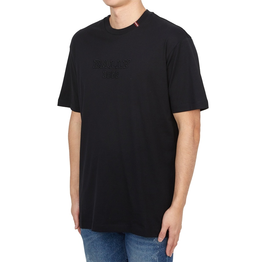 Bally Short-sleeved T-shirt In Black