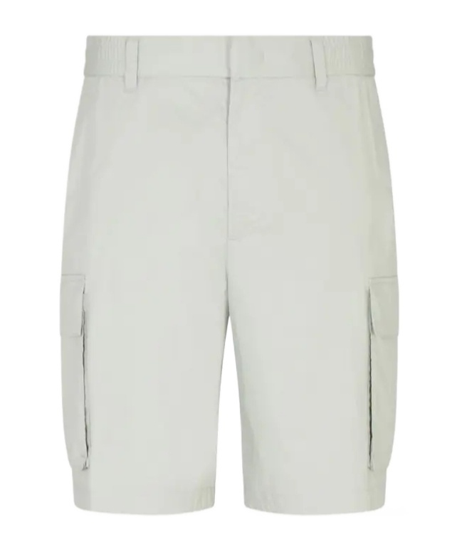 Armani Exchange Belt Loop Shorts In Neutral