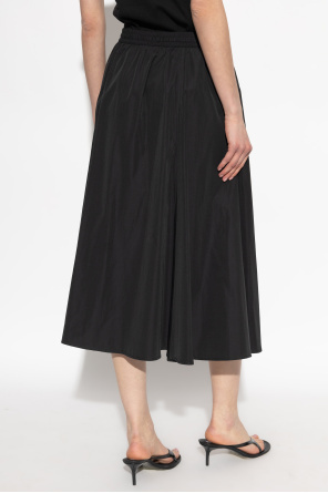 Kenzo Boke Flower 2.0 Skirt With Flared Hem And Bow Detail