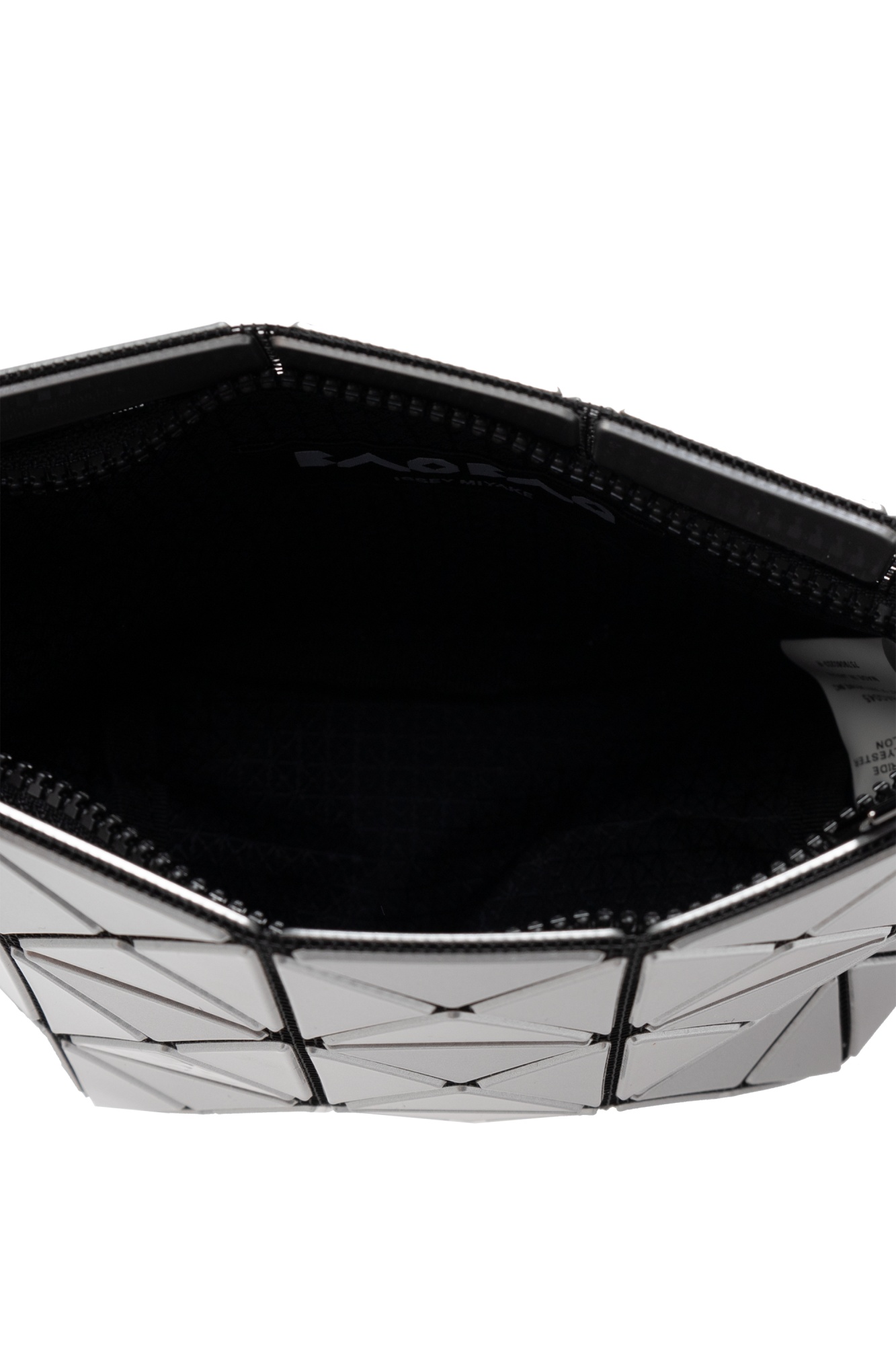 Bao Bao Issey Miyake Prism Zipped Clutch In Gray