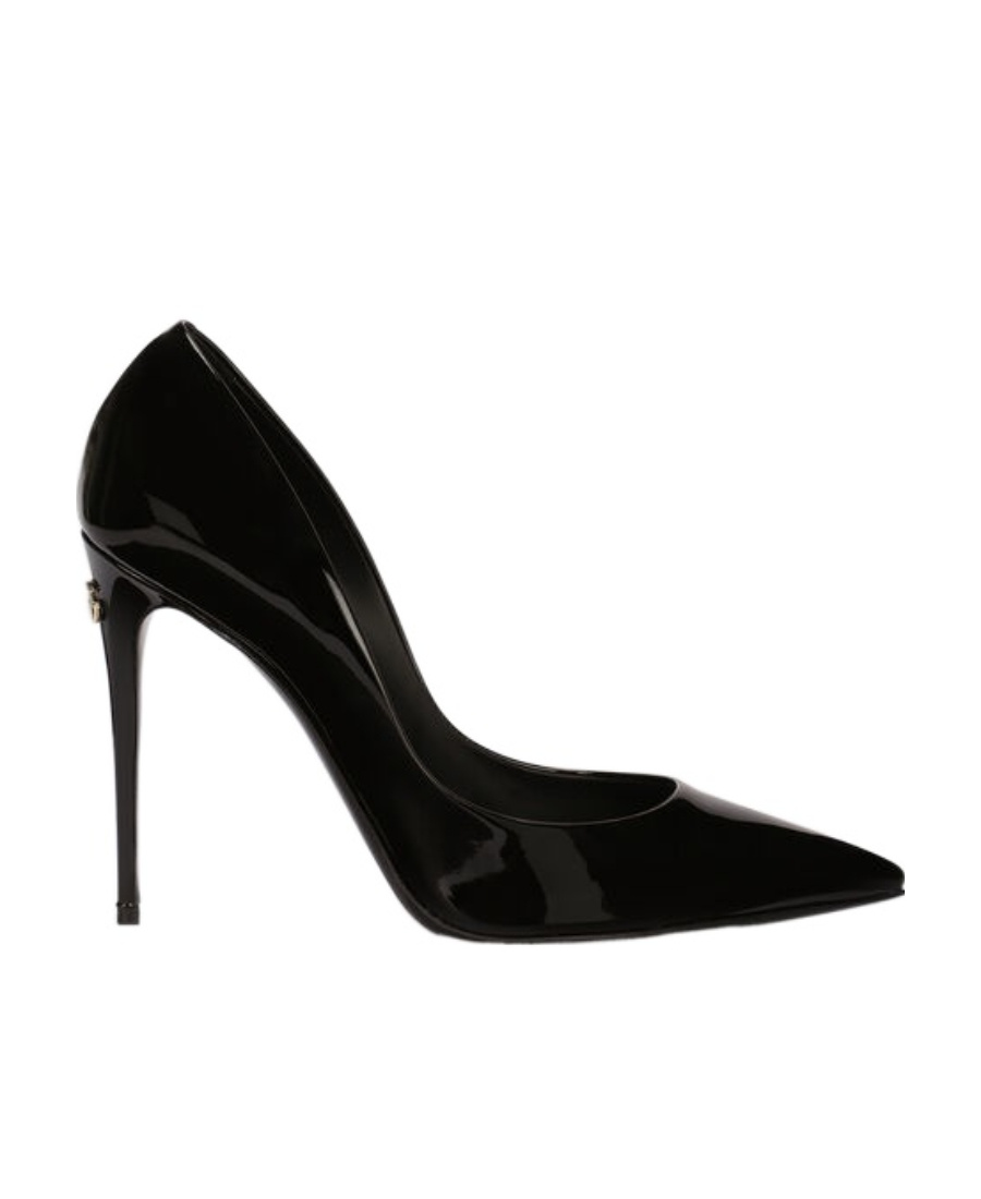Dolce & Gabbana Pointed Shallow-mouthed High-heeled Shoes In Black
