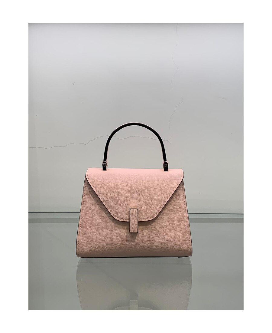 Valextra Folded Structure Shoulder Bag In Pink