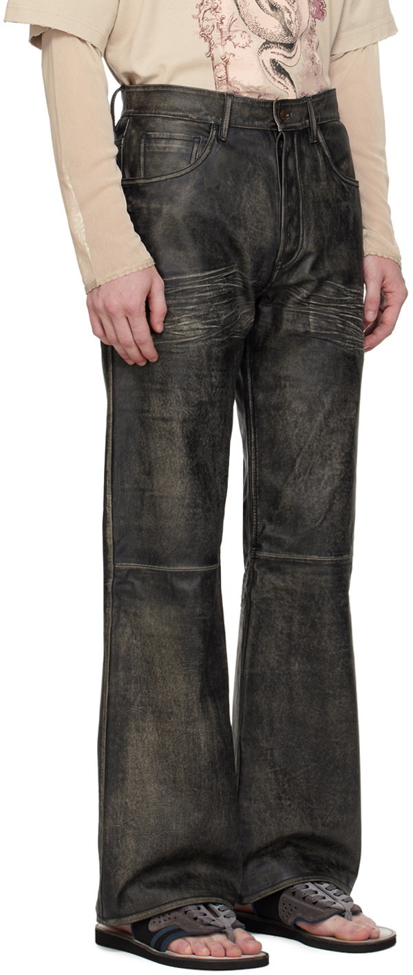 Acne Studios Belt-loop Casual Pants In Black