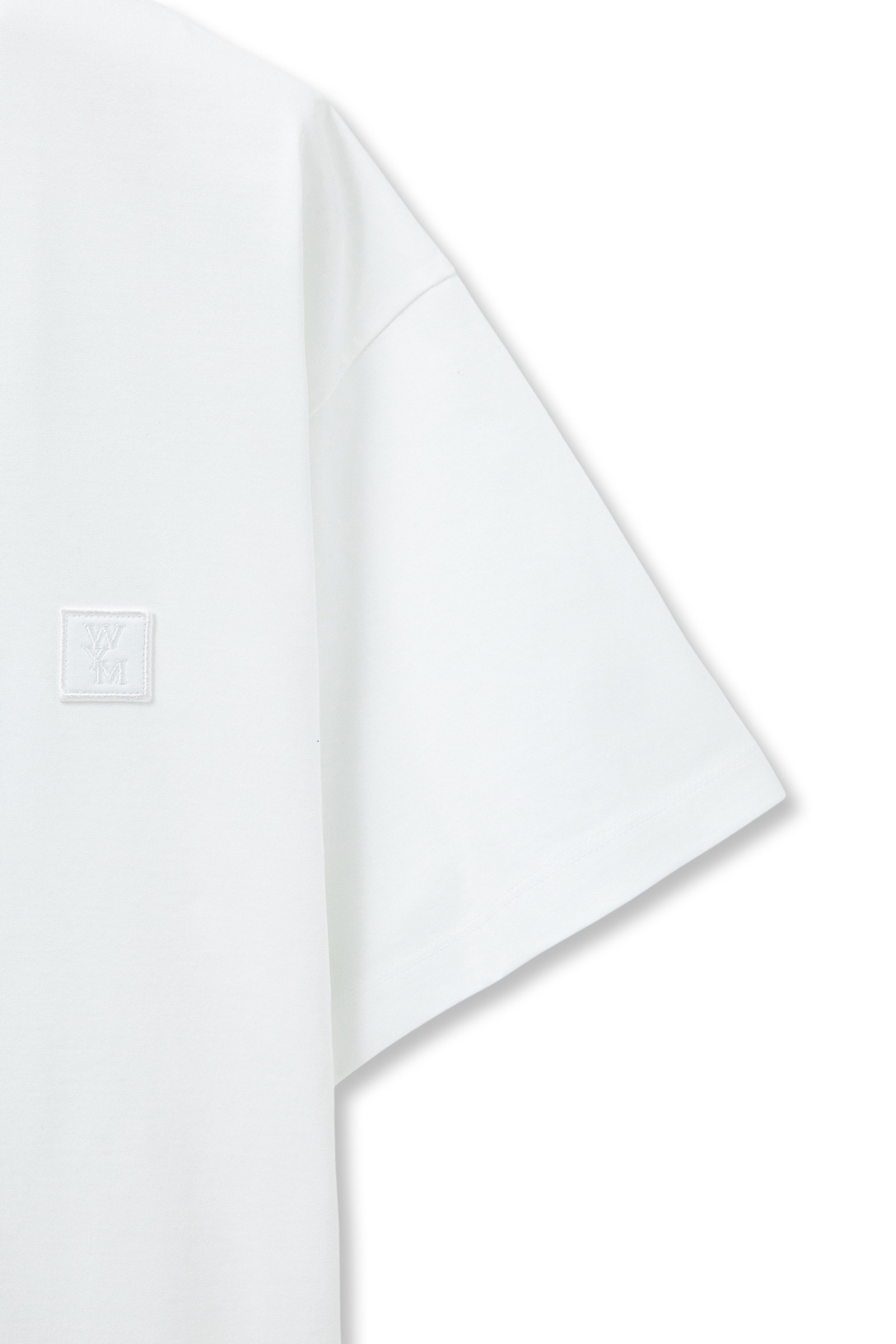 Wooyoungmi Off-white Flower Back Logo T-shirt In White
