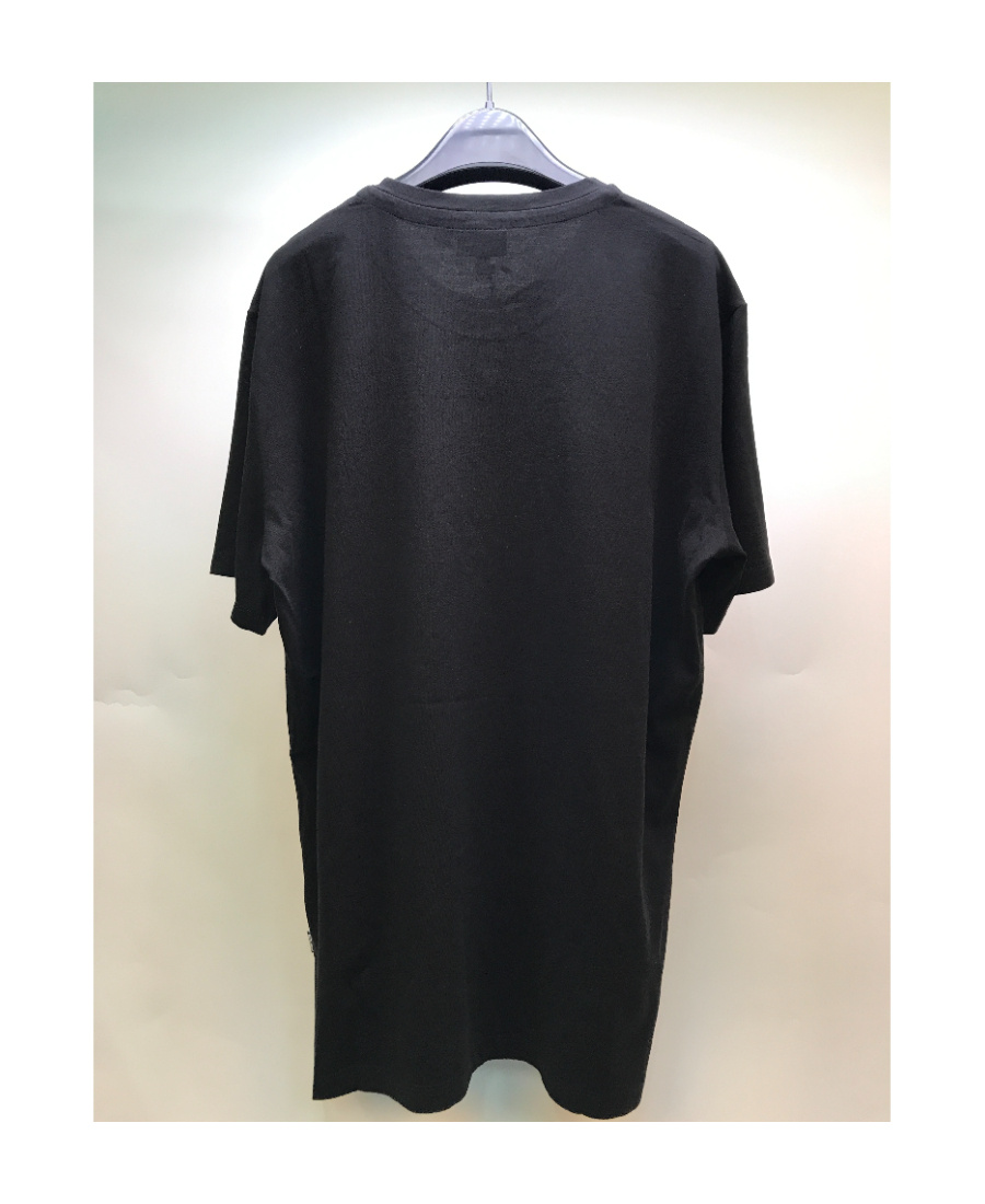 Just Cavalli Printed Round-necked T-shirt In Black