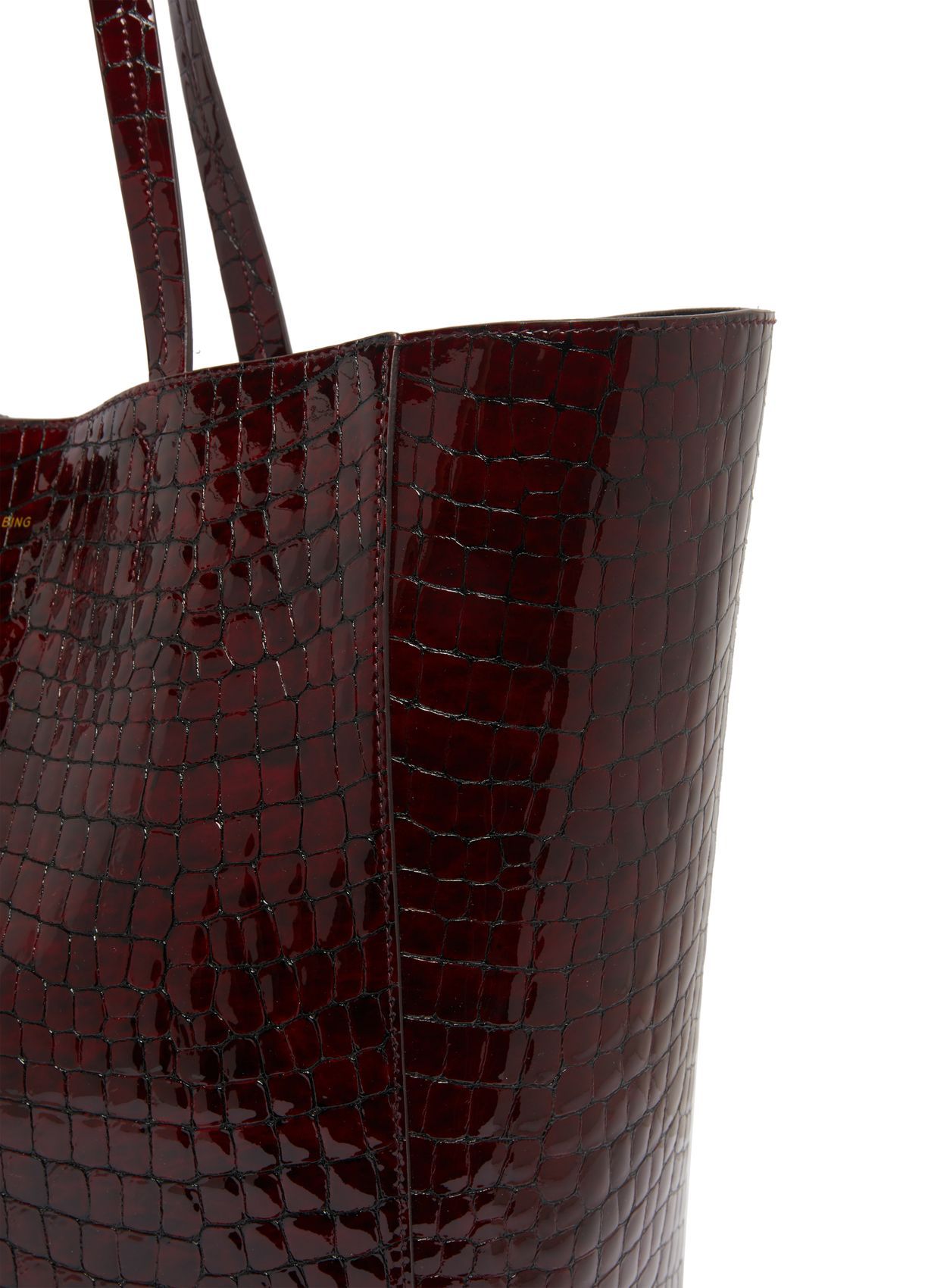 Shop Anine Bing Magnetic Buckle Shoulder Bag