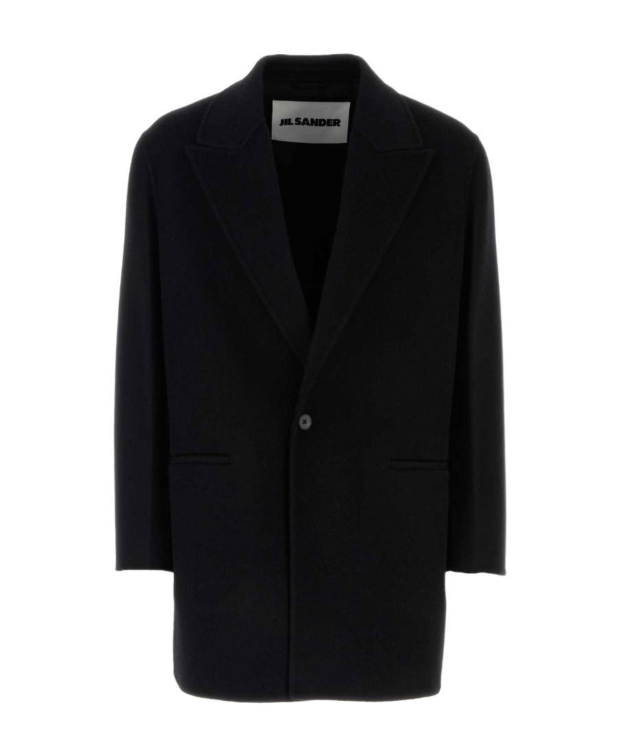Jil Sander Jackets And Vests In Black