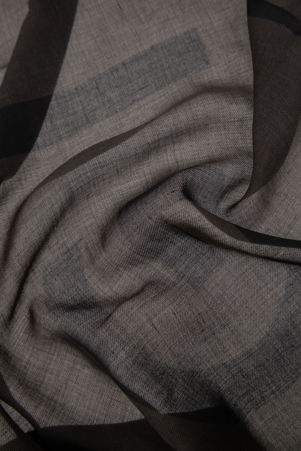 Givenchy Logo Scarf Men In Black
