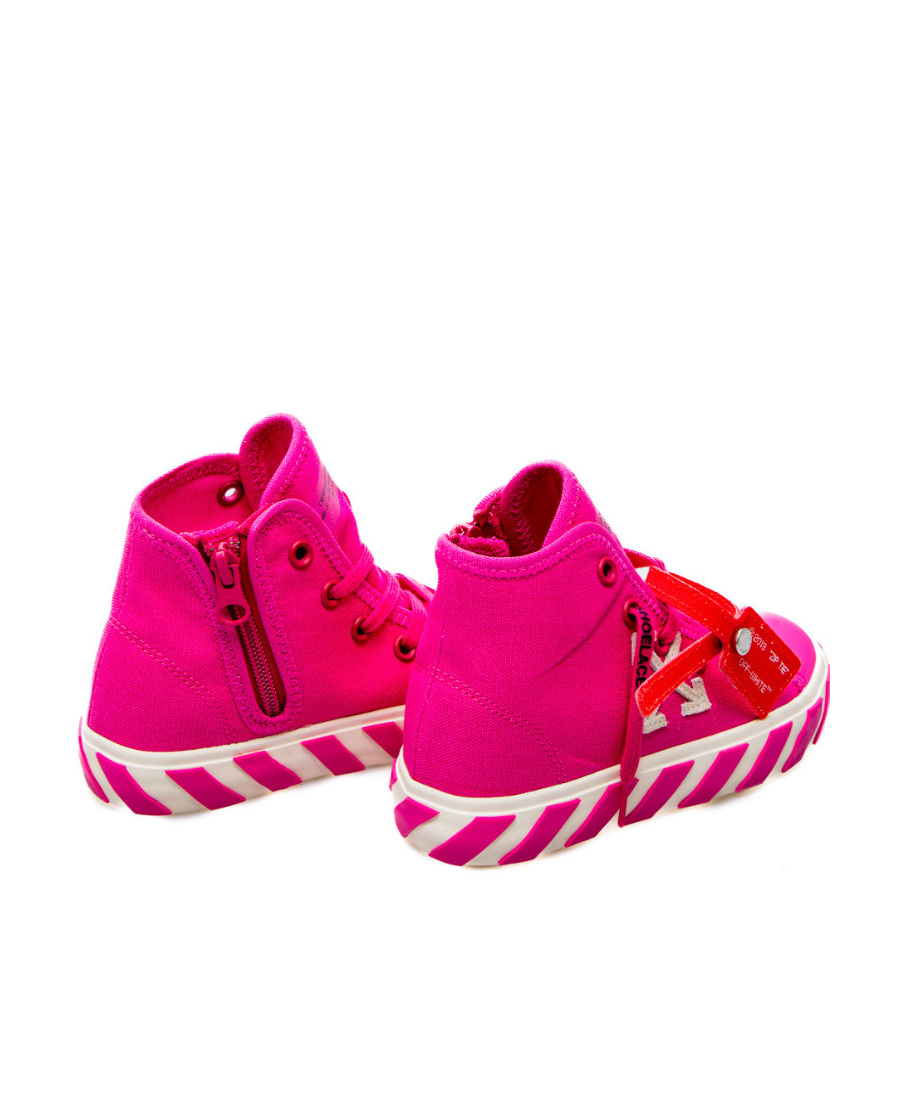 Off-white Vulcanized High-top Sneakers