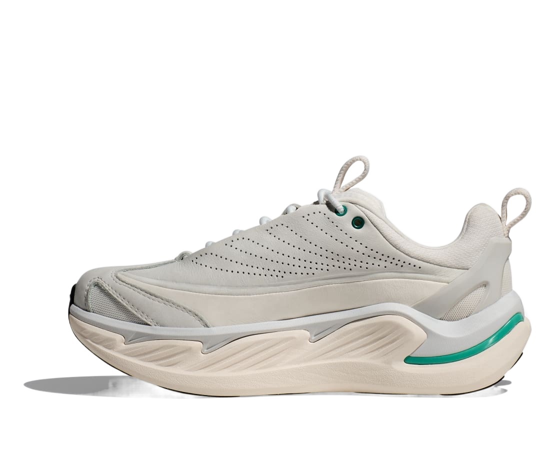 Hoka Elevon X Platform Sneaker In White